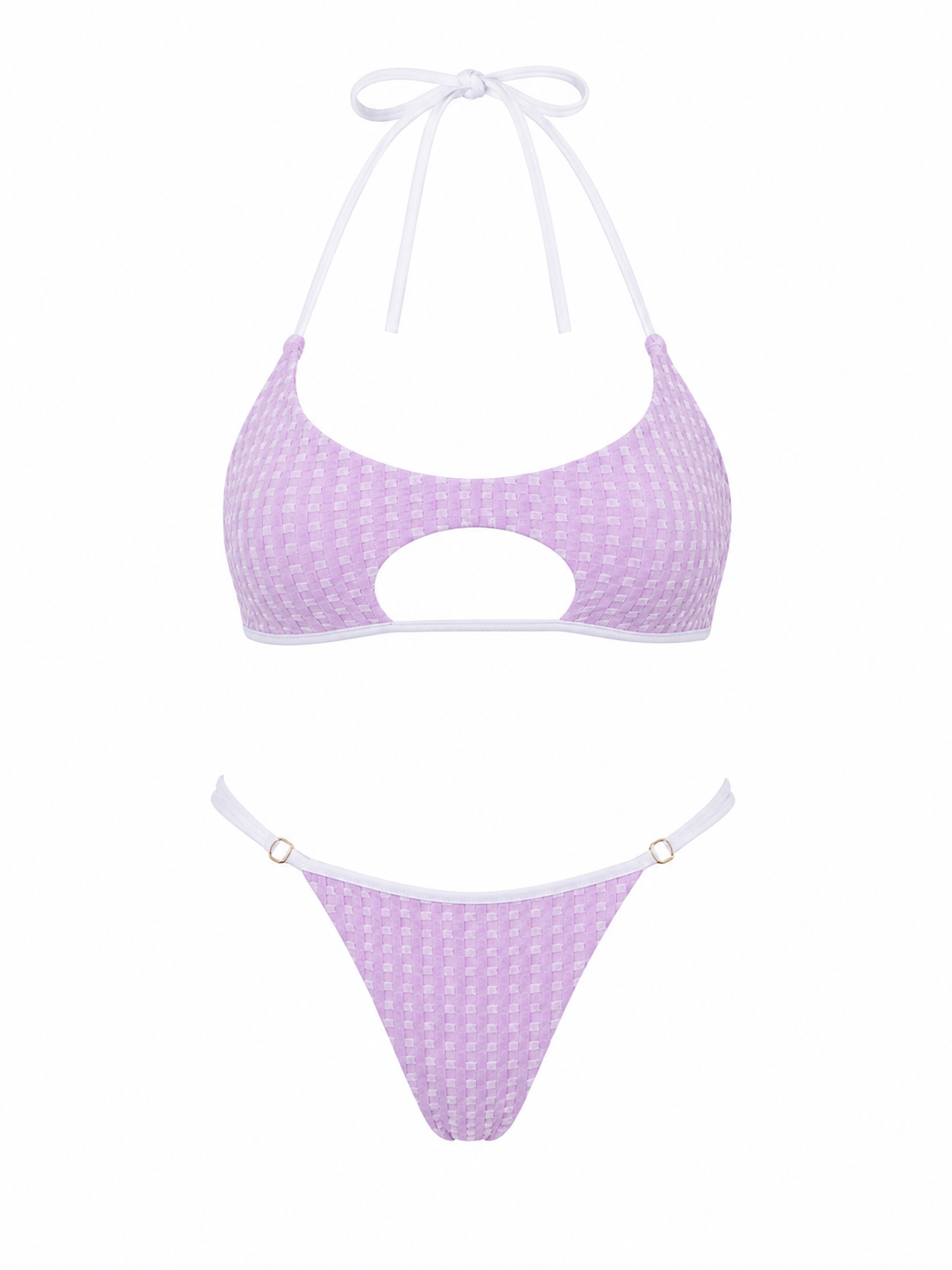 Teti Set Vichy - Brassiere rosa