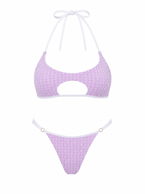 Teti Set Vichy - Brassiere rosa