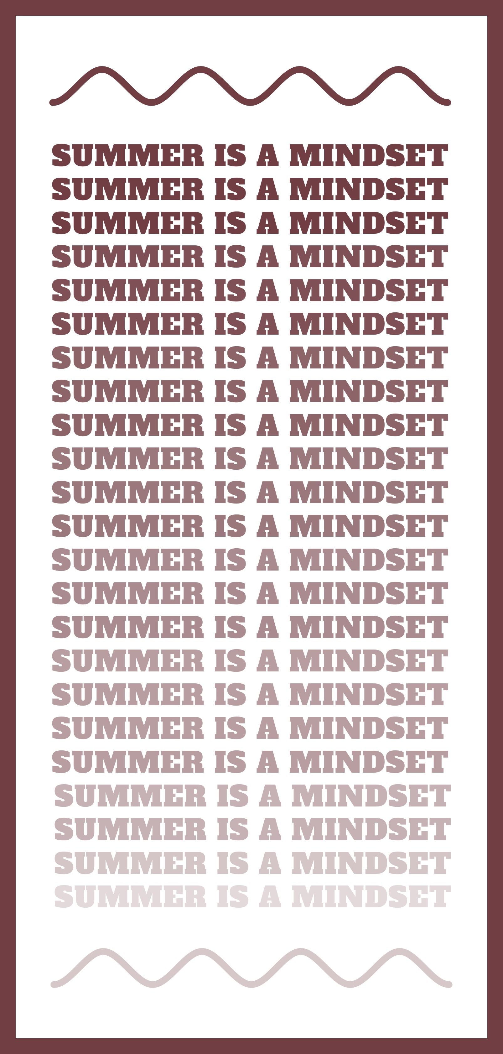 Telo Mare microfibra - Summer is a mindset