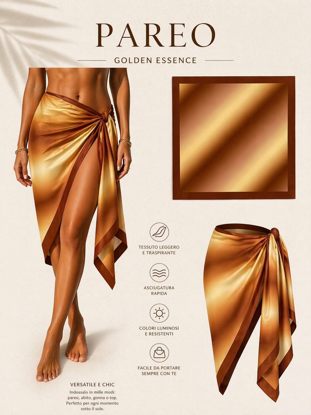 Pareo Wild Gold