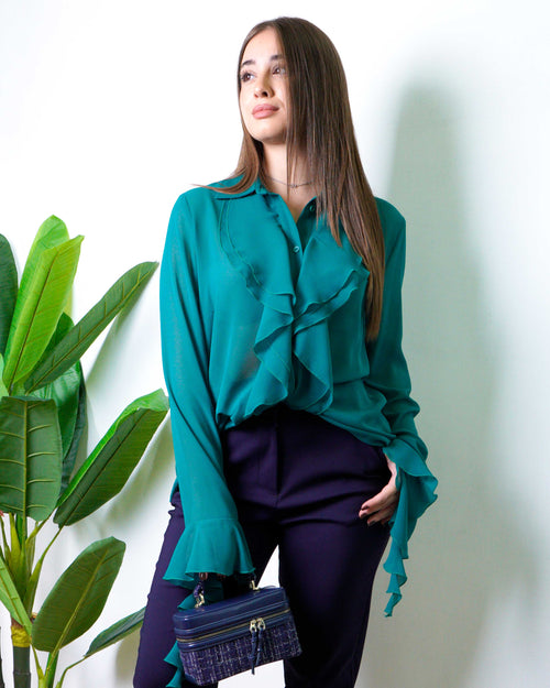 Camicia Perla Smeraldo