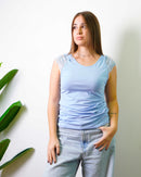 Maglia con maniche in pizzo Oliva