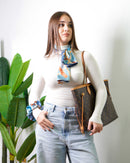 Foulard Chains Blue