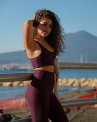 Cordset Sand Burgundy