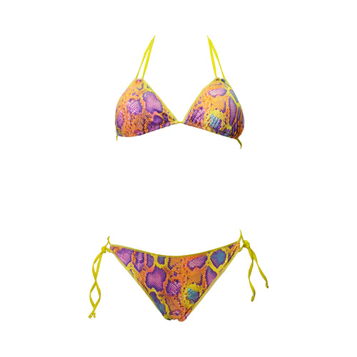 Bikini Triangolino Pitone