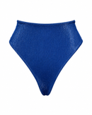 Nerea Lurex Blu - Slip Alto