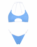 Teti Set Vichy - Brassiere celeste