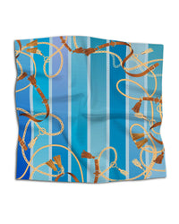 Foulard Chains Blue