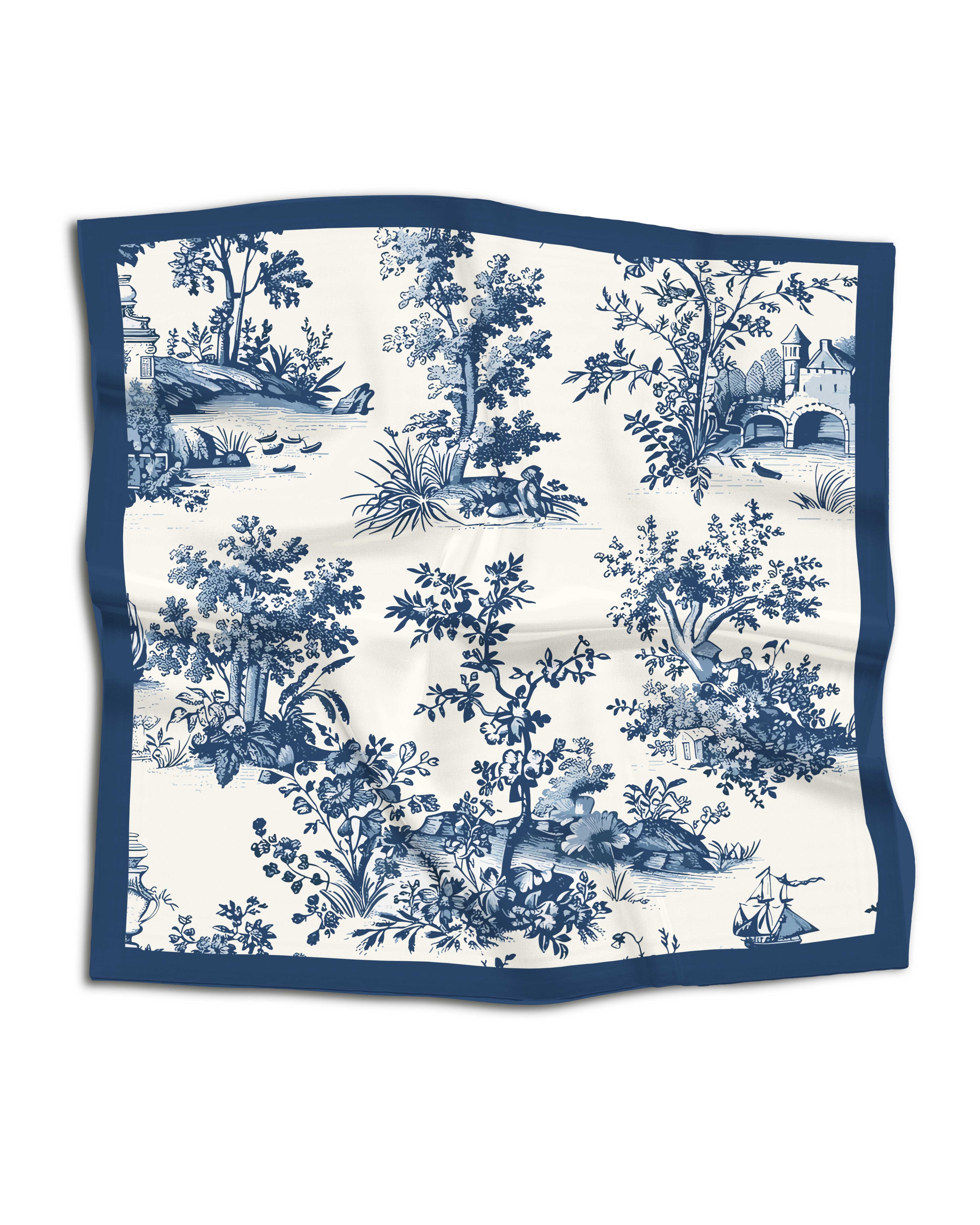 Foulard Toile de Jouy