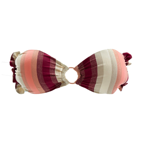 Fascia Teti Lurex Righe