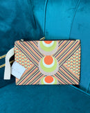 B 02 Pochette Mare Pois verde