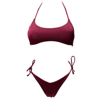 Top Satin Burgundy