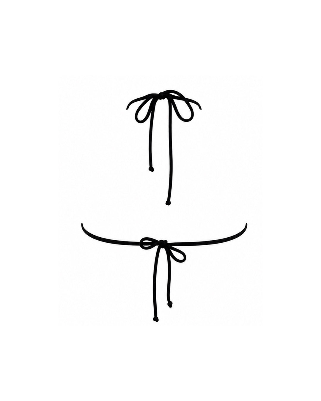 Nerea Righe Lurex - Triangolino
