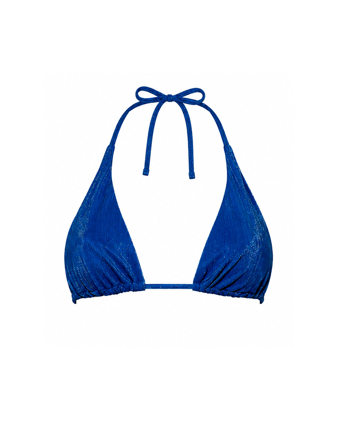 Nerea Lurex Blu - Triangolone