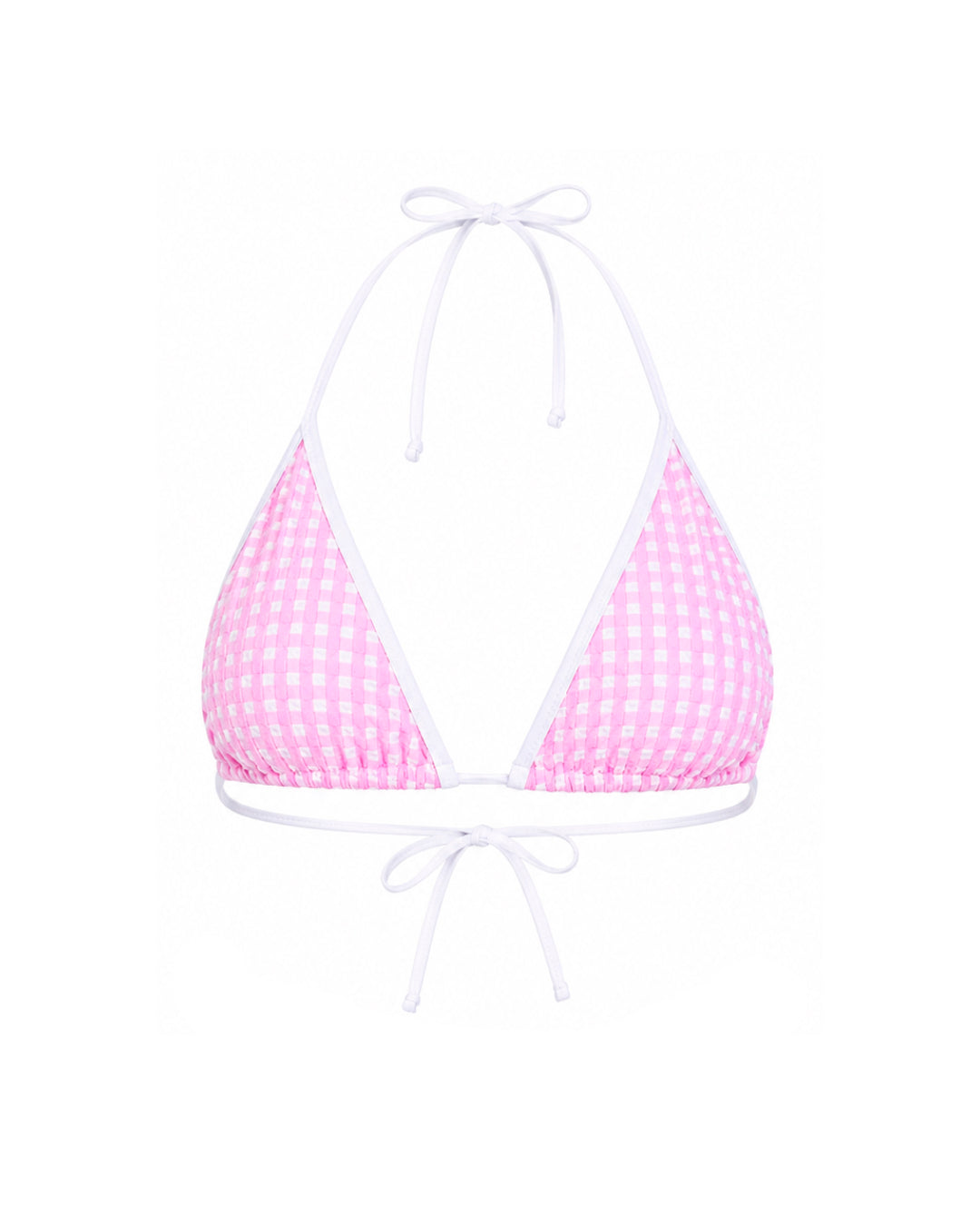Nerea Vichy - Triangolone rosa