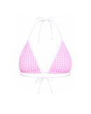 Nerea Vichy - Triangolone rosa