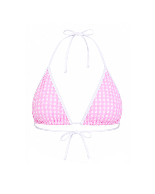 Nerea Vichy - Triangolone rosa